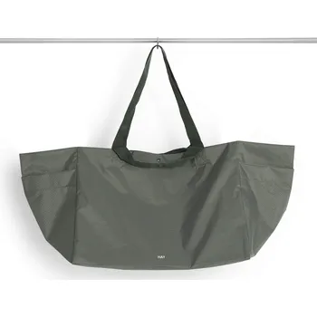 HAY Taška Grid Weekend Bag L Dark Green