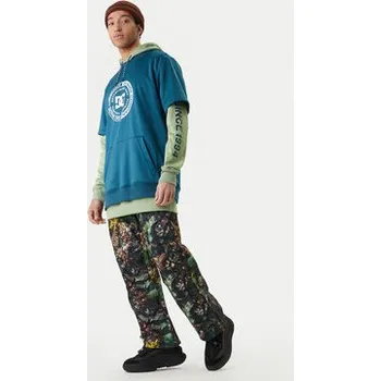 Pánské oblečení DC Shoes Mikina Dryden ADYFT03440 Zelená Regular Fit XXL