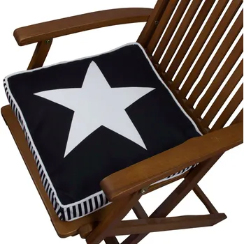 Povlak na polštářek ASIR Polštář YM1220 černý s hvězdou