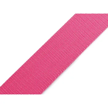 Popruh polypropylenový šíře 50 mm tloušťka 1 mm, střední, 28 (35) růžová