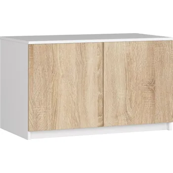 Nástavec na skříň Nástavec na skříň LOTA 90 cm - bílý / dub sonoma