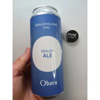 Pivo Obora Nealko Ale 0,5% 0,5l