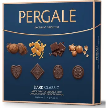 Bonboniéra Pergale Excelent Dark Classic - směs pralinek [Pergale, 114 g]