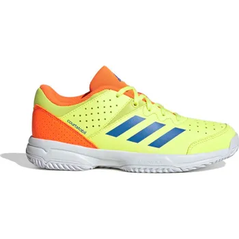 Chlapecké tenisky Dětské Sálové boty ADIDAS COURT STABIL JR KJ3694 – Neonová 38