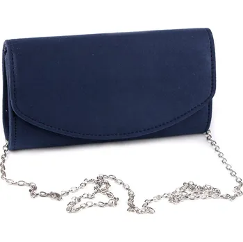 Kabelka Kabelka - psaníčko semišové, barva 4 modrá tmavá