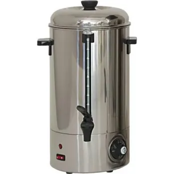 Ohřívač nápojů TOMGAST | Výrobník horké vody, objem 10 litrů, jednostěnný (Elektrický hrnec na svařené víno, objem 10 litrů)