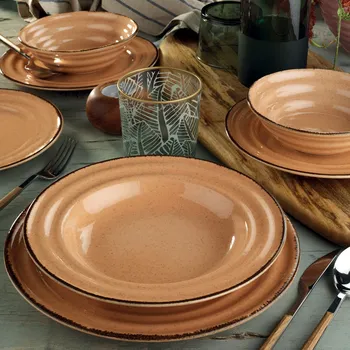 Talíř ASIR Porcelánová jídelní souprava POPPY 24 ks