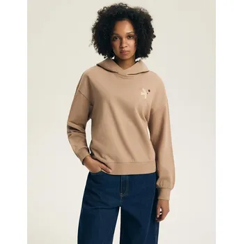 Dámská halenka Dámská halenka Henderson 43706 Delana long/r S-3XL káva XXL