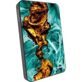 Powerbanka Picasee Powerbanka s MagSafe 5 000 mAh Šedá - Goldsky