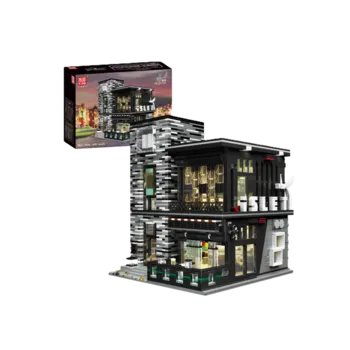 Stavebnice Moderní dům s barem Islet Mould King 16042 - Novatown