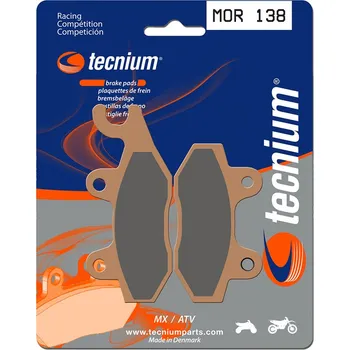 Nářadí na motocykly TECNIUM Racing MX/ATV Brzdové destičky ze slinutého kovu - MOR138 MOR138