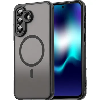 Pouzdro na mobilní telefon Techsuit - HaloFrost II MagSafe - Samsung Galaxy A37 5G - Černá