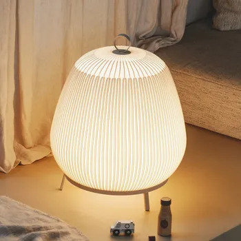 Lampička Vibia LED stojací lampa KNIT, 55 x 45 cm, béžové, textilní béžová 6 x 5,9 W LED - Doprava zdarma