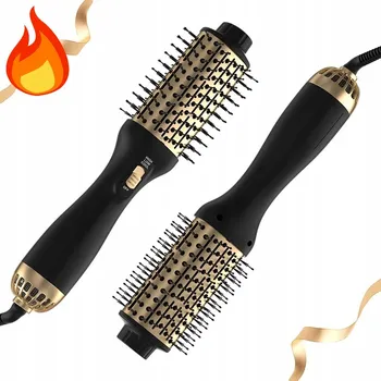 Péče o vlasy ŽEHLIČKA NA VLASY KULMA 4V1 1000W KARTÁČ VYSOUŠEČ VLASŮ VELKÝ