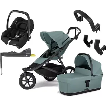 Kočárek Thule Urban Glide 3 + Bassinet + Maxi Cosi 2025 Mid Blue