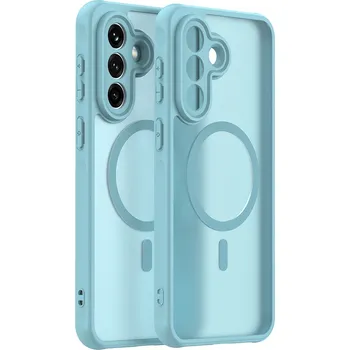 Pouzdro na mobilní telefon Techsuit - HaloFrost II MagSafe - Samsung Galaxy A37 5G - Mátově zelená