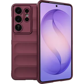 Pouzdro na mobilní telefon Techsuit - Magic Shield - Samsung Galaxy S26 Ultra - Vínová