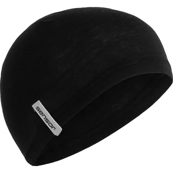 Módní doplněk Čepice SENSOR MERINO ACTIVE UNDER černá