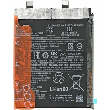 Baterie pro mobilní telefon Xiaomi BM59 Baterie pro Xiaomi 11T 5000mAh - originální