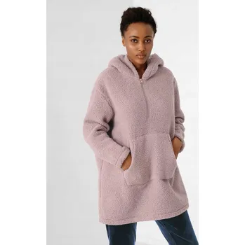 Dámská mikina Oversize mikina nerozepínací s kapucí H4Z21-BLD029 velikost L