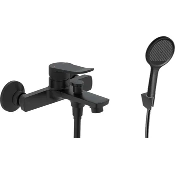 kielle Nefia - Vanová baterie s příslušenstvím EcoSpare, matná černá 10327SN94