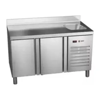 Chladící stůl ASBER ETP-7-135-20 HC S agregát vpravo s dřezem