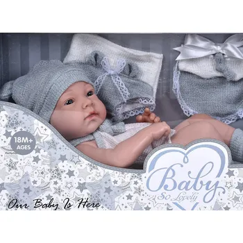 Panenka Miminko Nicola Toys 0408 Realistická Panenka 38 cm