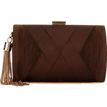 Kabelka Carla Ferreri Blanca tmavě hnědá