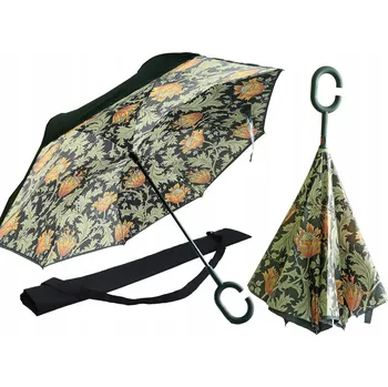 Deštník Carmani dlouhý manuální skládací deštník s pouzdrem, vícebarevný