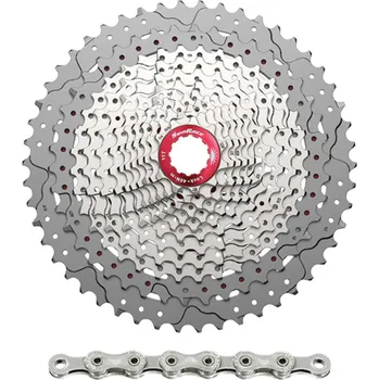 Kazeta přesmyku SUNRACE Kazeta Sunrace CSMX80/CN11A Shimano 11V 11-51DTS ŠEDÁ