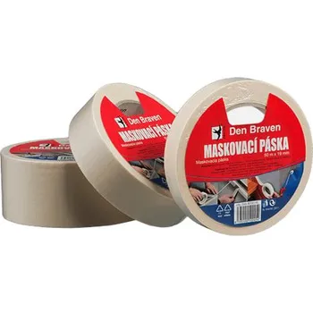 Páska krepová DEN BRAVEN maskovací 50mm x 50m