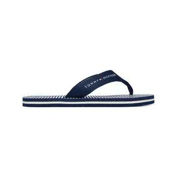 Pánské žabky Žabky Tommy Hilfiger Th Ithaca Stripe Summer Sandal FW0FW09192 Tmavomodrá 42
