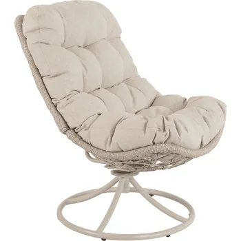 Křeslo di volio Zahradní křeslo otočné Melia béžové