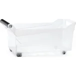 Prosperplast Box úložný plastový transparentní 48x18x26 cm, objem 17 l 17 l