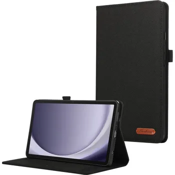 Pouzdro na tablet VSECHNONAMOBIL 66386 FABRIC Zaklápěcí kryt pro Samsung Galaxy Tab A9 černý