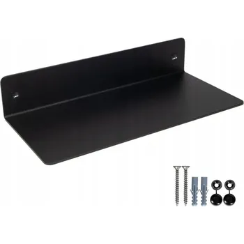 police Kovová police Diolut 25 x 11,5 cm černá