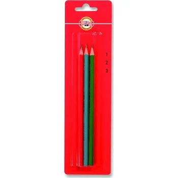 Kancelář Koh-i-noor tužka grafitová šestihranná č.1, 2, 3 set 3 ks