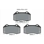 Sada brzdových destiček, kotoučová brzda PAGID T2529N