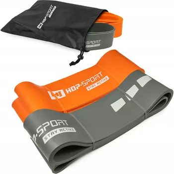 Posilovací guma Hop-Sport 37-137 kg 2 ks