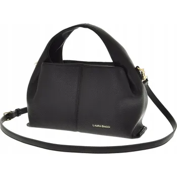 Kabelka Laura Biaggi kabelka přes rameno eko kůže černá