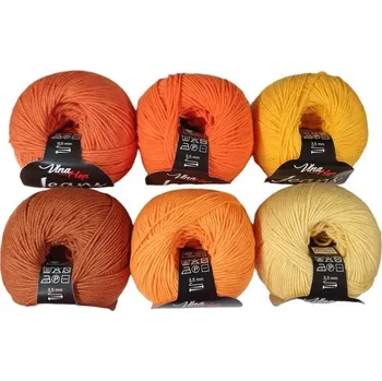 Příze Jeans, (Vlna-Hep), sada 2313 (6ks)