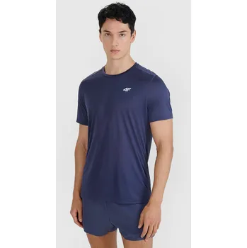 Pánské oblečení 4F PÁNSKÉ TRIČKO RYCHLESCHNOUCÍ BĚŽECKÉ TRIČKO L TFTSM1260 SS25