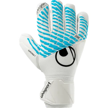Brankářské rukavice Brankářské rukavice Uhlsport FM Cybertec Supersoft HN Goalkeeper Gloves 1011380-01 Velikost 10,5