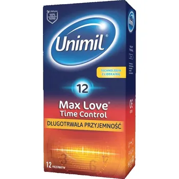 Kondom Kondomy Unimil Max Love Time Control 12 kusů
