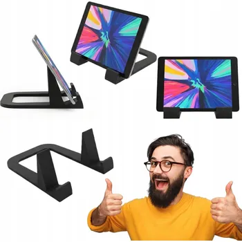 Příslušenství pro tablet STOJAN NA TABLET UNIVERZÁLNÍ STABILNÍ VERTIKÁLNÍ HORIZONTÁLNÍ