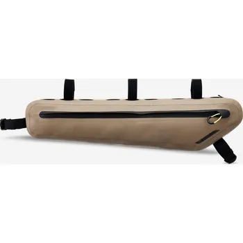 brašna na kolo RIVERSIDE Rámová brašna na bikepacking Half-frame 3,5 l nepropustná IPX3 ADVT 900 BÉŽOVÁ|KAŠTANOVÁ