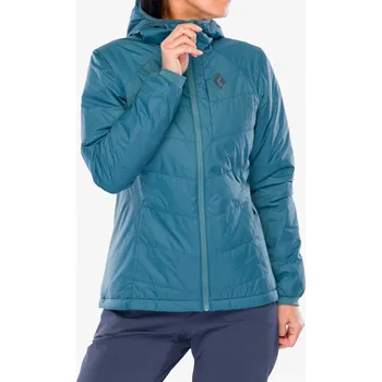 Dámská zateplená bunda Black Diamond Solution Hoody - creek blue/blue XS