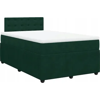 Postel Jednolůžková dřevěná postel VidaXL 120x200 cm bílá