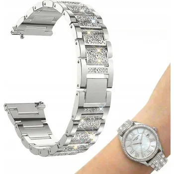 Náramek DÁMSKÝ NÁRAMEK K HODINKÁM CHYTRÉ HODINKY 20MM ELEGANTNÍ DÁREK + ZKRATOVAČ