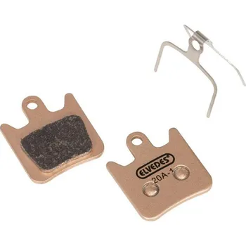 Brzda na kolo ELVEDES Dvojice 2 brzdových destiček pro kolo Metallic Elvedes Hope NO SIZE BÉŽOVÁ